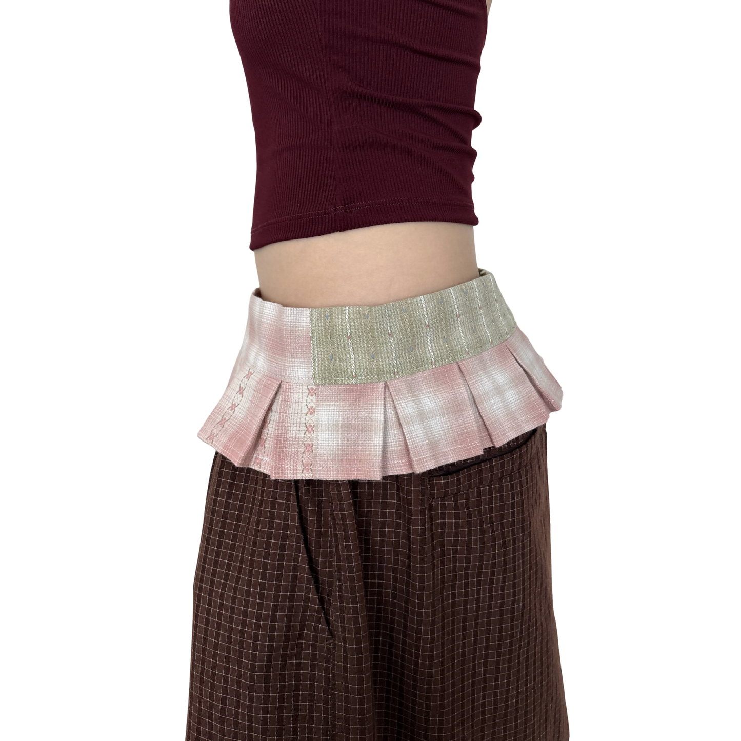 "STRAWBERRY MATCHA" Skirt Belt