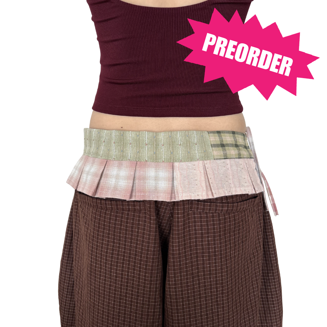 "STRAWBERRY MATCHA" Skirt Belt