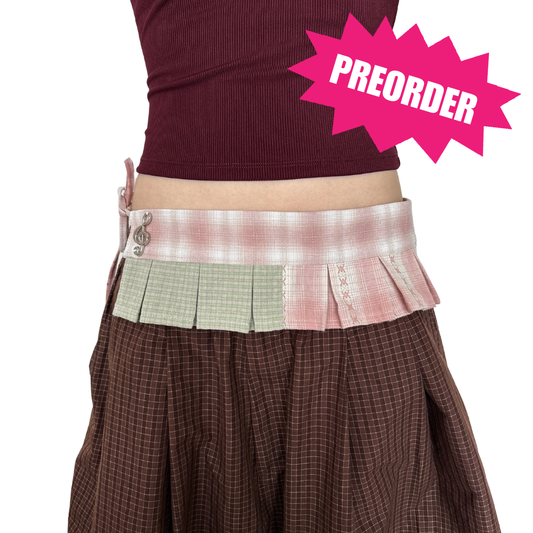 "STRAWBERRY MATCHA" Skirt Belt