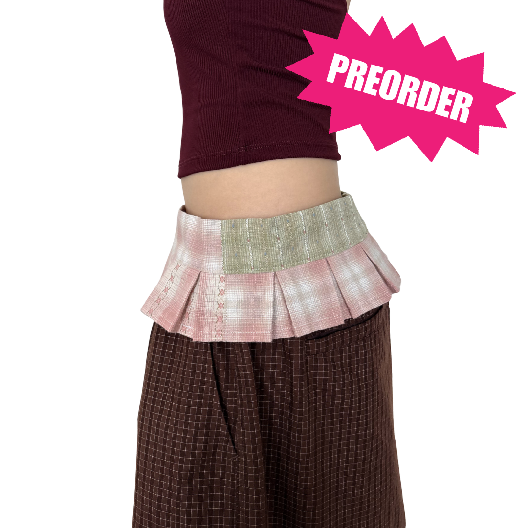 "STRAWBERRY MATCHA" Skirt Belt