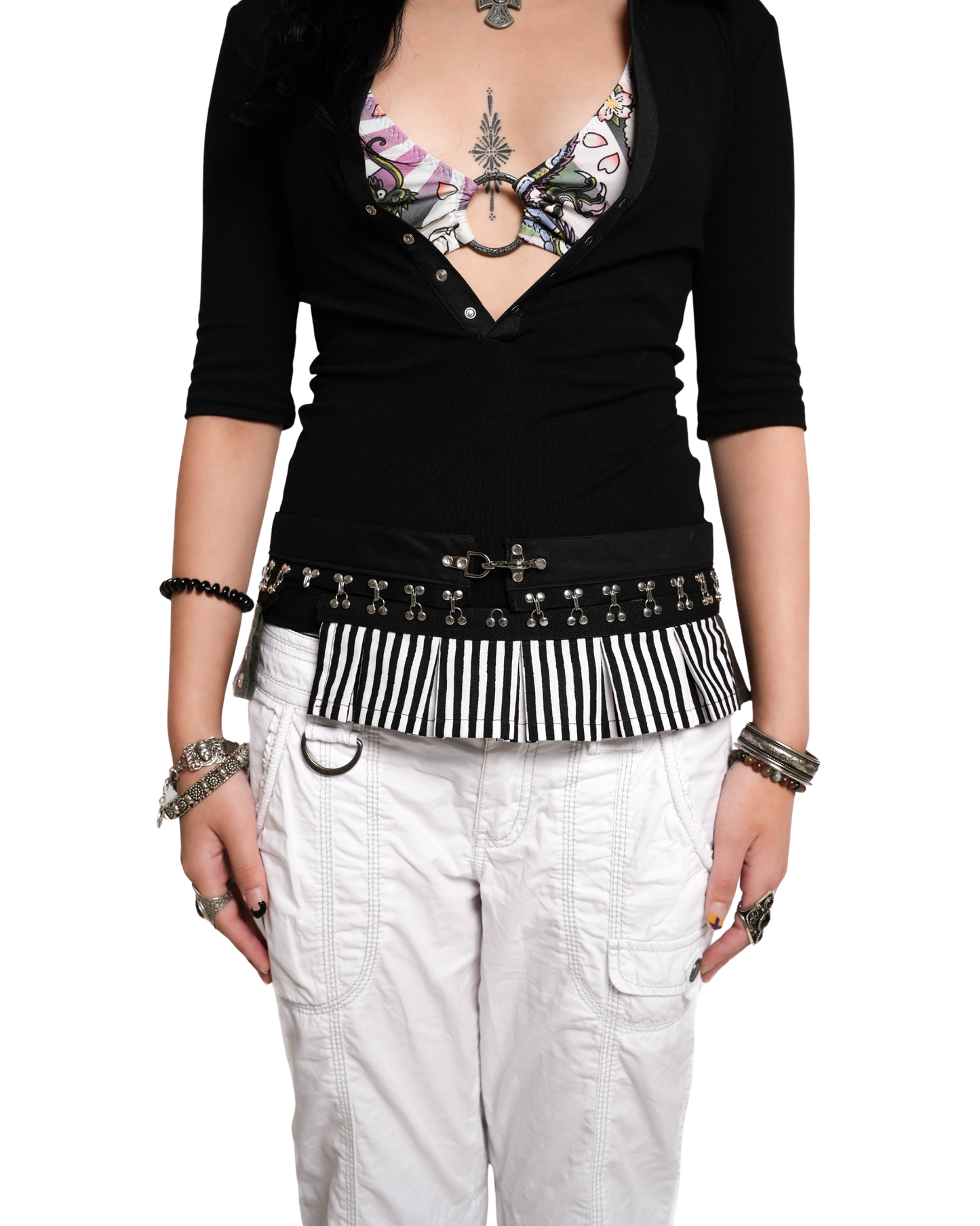 "CORSET" Convertible Skirt Belt in Earth