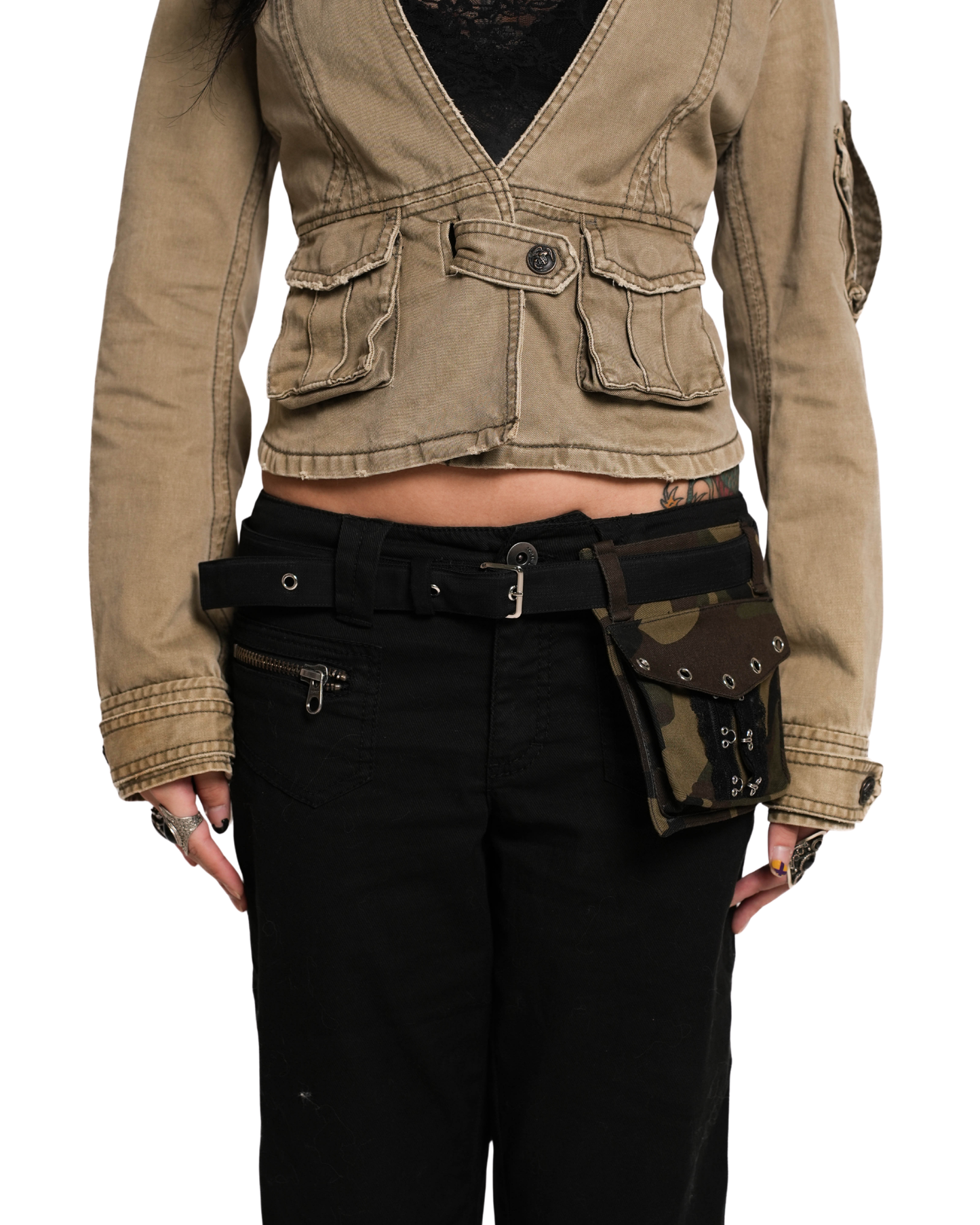 "LINGERIE" UTILITY WAIST POUCH